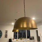 Brass Dome Pendant Lamp Ceiling Light