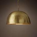 Brass Dome Pendant Lamp Ceiling Light