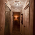 Flush Ceiling Light Handcrafted Moroccan Brass Lighting