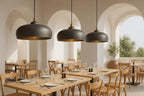 Patina Dome Pendant Light Brass Farmhouse Kitchen Lighting