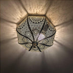 Moroccan Flush Mount Ceiling Light