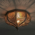 Moroccan Flush Mount Ceiling Light