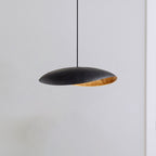 Black Hammered Ceiling Light - Pendant Light, Hanging Lamp, Light Fixture